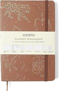 PLANNER PERMANENTE CADERNETA CICEROS ORIGENS 14X21 TERRA