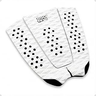 Deck para Prancha de Surf Modelo Atleta - Tração Extrema com Kick 27mm - Antiderrapante 3 Peças Vazado - Design Dupla Cor