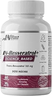 Resveratrol (Transresveratrol) Máxima Absorção: 165 mcg, 60 Cápsulas - IN-Resveratrol+ Imperium Nutrition