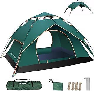 Barraca Camping para 3 4 Pessoas À Prova D'água Dois Andares com 2 Portas, Tenda de Acampamento Pop-up Instantânea Barraca de cúpula, Barraca de Família à Prova D'água
