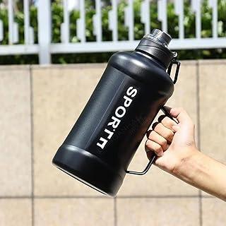 Garrafa Térmica de Grande Capacidade, Garrafa de Água em Aço Inoxidável com Bico Duplo, 2 litros, Mantém Bebidas Geladas e Quentes, Antivazamento, Ideal para Praia, Academia, Trilhas (p1697)