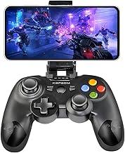 Ximodot Controle de Jogo Sem Fio, Compatível com PC, Switch, iOS e Dispositivos Android, Gamepad com Joysticks de Efeito Hall - Preto
