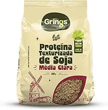 Proteína de Soja Média 400g - Grings com 15.02% de desconto por R$ 19,46 na amazon