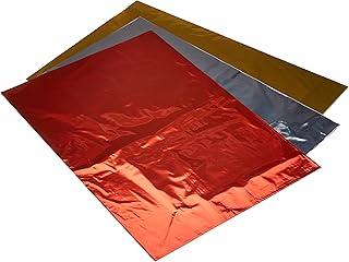 Saco Metalizado 30X45Cm 3Cores Lisas Sortidas Pct Com 50 111596