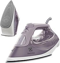 Electrolux Ferro de Passar Seco e vapor antiaderente base ceramica Glissium vapor vertical extra alta capacidade 1500W lavanda ESI50 127v