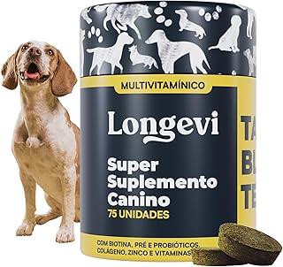 Longevi Suplemento para Cachorros em Tabletes Mastigáveis - 150g, Vitamina para Cães para Imunidade e Energia, Fórmula Desenvolvida por especialistas