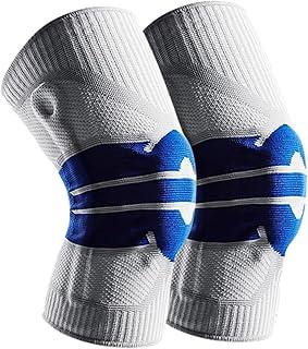 Kit par Joelheira ortopédica de compressão articulada | Protetor de joelho 3D hastes silicone |DEPARTAMENT STORE