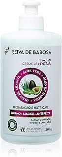 Anaconda Seiva De Babosa Creme Para Pentear
