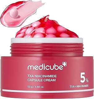 medicube TXA+Creme de cápsula de niacinamida como o próximo passo para cuidados pós-manchas | Hidratante Ultimate Dual Radiance | Tom de pele irregular, textura, hidratação|ácido tranexâmico