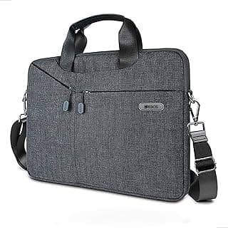 Capa Bolsa para Notebook 15,5" Hrebos Resistente à Água, Alça Ajustável, 3 Bolsos Frontais, Compatível com Dell, HP, Acer, Lenovo, MacBook, Ideal para Viagens e Trabalho