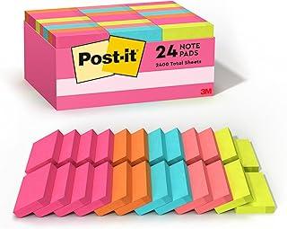 Mini notas adesivas Post-it 653-24ANVAD pacote com 24 blocos
