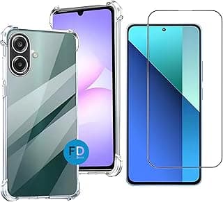 Kit Capinha Capa para Samsung Galaxy A07 Anti-Impacto Premium Transparente + Película de Cerâmica 9D – FD Acessórios.