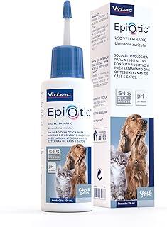 Virbac Epiotic SIS Tratamento Otológico para Cães e Gatos 100 mL