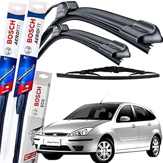 Par Limpador Parabrisa Palheta Paleta Dianteira Traseira Bosch Aerofit FOCUS 2000 À 2007 com 14.51% de desconto por R$ 87,09 na amazon