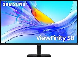 Monitor Samsung ViewFinity S8 37", 4K, USB-C (90W), USB Hub, Display Port, HDMI, HAS