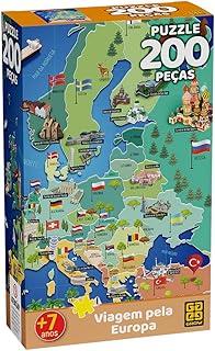 QUEBRA CABEÇA P200 VIAGEM PELA EUROPA