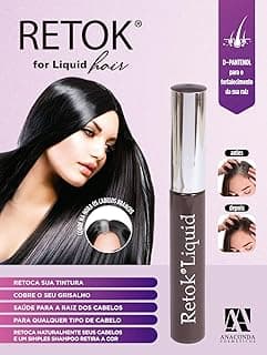 Retok liquido castanho escuro