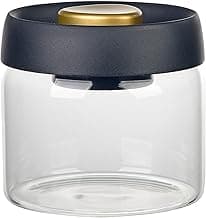 Porta mantimento redondo em vidro borossilicato com tampa a vácuo 500ml D10,5xA9,5cm