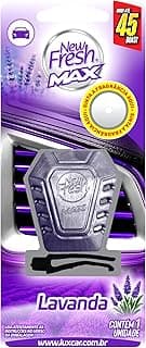 Luxcar New Fresh Max Lavanda – Aromatizante Automotivo para Saída de Ar com 10.04% de desconto por R$ 18,18 na amazon