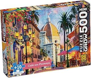 Quebra-Cabeça 500 Peças MINI - CAFE EM FLORENCA -Grow