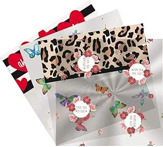 Saco Para Cesta 45x59cm. Decorado - Pacote com 25, Cromus, 11200617, Multicor