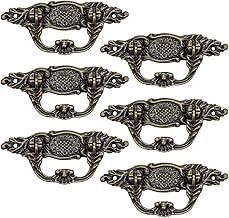 Puxador De Móveis Gaveta Colonial Armário Verona 6 Unidades