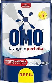 OMO Sabão Líquido Refil Omo Lavagem Perfeita Refil 900Ml