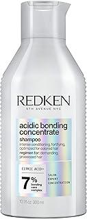 Redken Shampoo ABC Acidic Bonding Concentrate, Combate o frizz e promove brilho instantâneo, Enriquecido com Ácido Cítrico, Para cabelos danificados e multiprocessados, 300ml