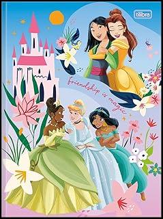 Caderno Brochura 1/4 Capa Dura Princesas 80Fls Pct Com 05 109217