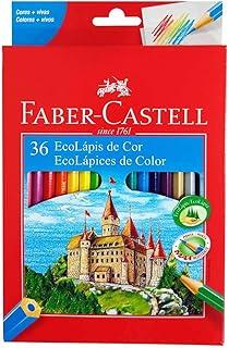 EcoLápis com 36 Cores, Faber-Castell, 120136G, Grafite