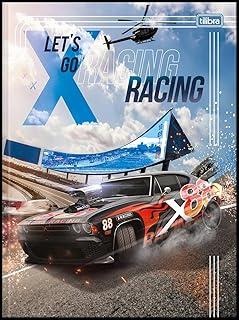 Caderno Brochurao Capa Dura X-Racing 80Fls Pct Com 05 110109