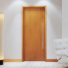 Folha de Porta de Madeira 210x80cm Espessura 3,5cm MSO Eucaplac Eucatex Teka Milano