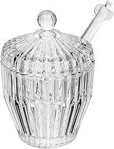 WOLFF - Meleira com Pegador e Tampa Imperatriz 8cm x 8cm x 11cm Cristal Ecológico