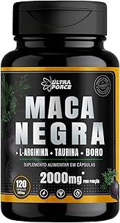 Maca Peruana Black 120 Capsulas Premium Importada Original Para Homens e Mulheres