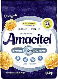 Lava Roupas em Pó Amacitel Toque de Poesia, 1,6kg