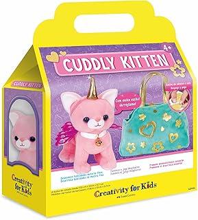 Creativity For Kids, Faber-Castell, Gatinho de Pelúcia, Estimula a Criatividade, Habilidades Motoras finas e os Sentidos, para crianças a partir de 4 anos.