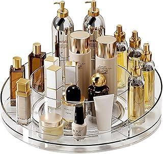 Organizador Maquiagem Grande, Resistente, Acrílico, Giratório, 360º, Organizador para Cosméticos