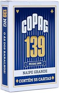 Baralho 139 Naipe Grande - Azul - Copag