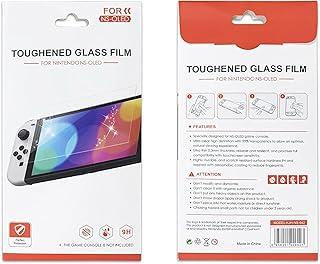 Película tela HD para interruptor OLED, rigidez 9H, vidro temperado para interruptor OLED, sem bolhas