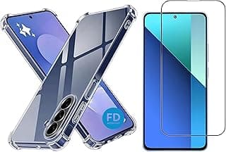 Kit Capinha Capa para Samsung Galaxy S25 FE Anti-Impacto Premium Transparente + Película de Cerâmica 9D – FD Acessórios.