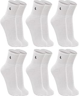 Kit 6 Pares Meias Lupo 3245 Cano Médio Algodão - Sortido