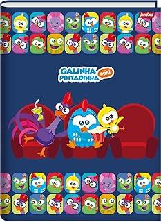 Jandaia - Caderno Brochura Universitário Capa Dura 80 Fls Galinha Pintadinha Poltronas FSC