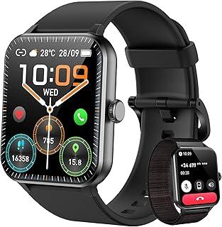 Smartwatch, Relógio Inteligente Blackview 2026 - Faz Chamadas, 100+ Modos Esportivos, 2 Pulseiras, À Prova D'Água, Tela Personalizável, Compatível com Android e iPhone