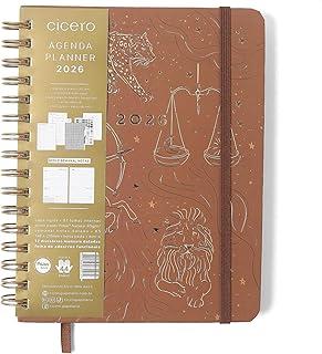 AGENDA PLANNER WIRE-O 2026 ORIGENS SEMANAL NOTAS C/DIVISORIAS A5 TERRA