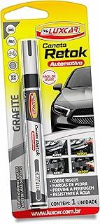 Luxcar - Caneta Retok Automotivo Tira Riscos - Cor Grafite