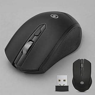 Mouse Sem Fio Recarregável Bluetooth e 2.4GHz Dual Mode 1600 DPI Bateria 500mAh Autonomia 20 Dias Alcance 10m Silencioso Para Notebook PC Windows Mac