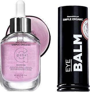 Kit Duo Rejuvenescedor Gaba + Balm de Olhos Simple Organic