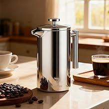 700ml Cafeteira Prensa Francesa Em De Aço Inoxidável