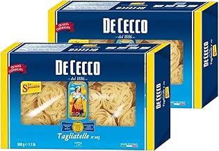 Kit 2 Macarrão De Cecco Tagliatelle Nidi 500g | Massa Italiana de Grano Duro | Importado da Itália