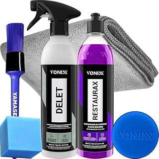 Limpador De Plasticos Delet + Revitalizador Restaurax Vonixx com 10% de desconto por R$ 86,28 na amazon